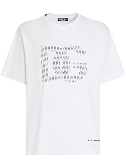 T-shirt with stamps DOLCE&GABBANA | G8PN9TG7O4OW0800